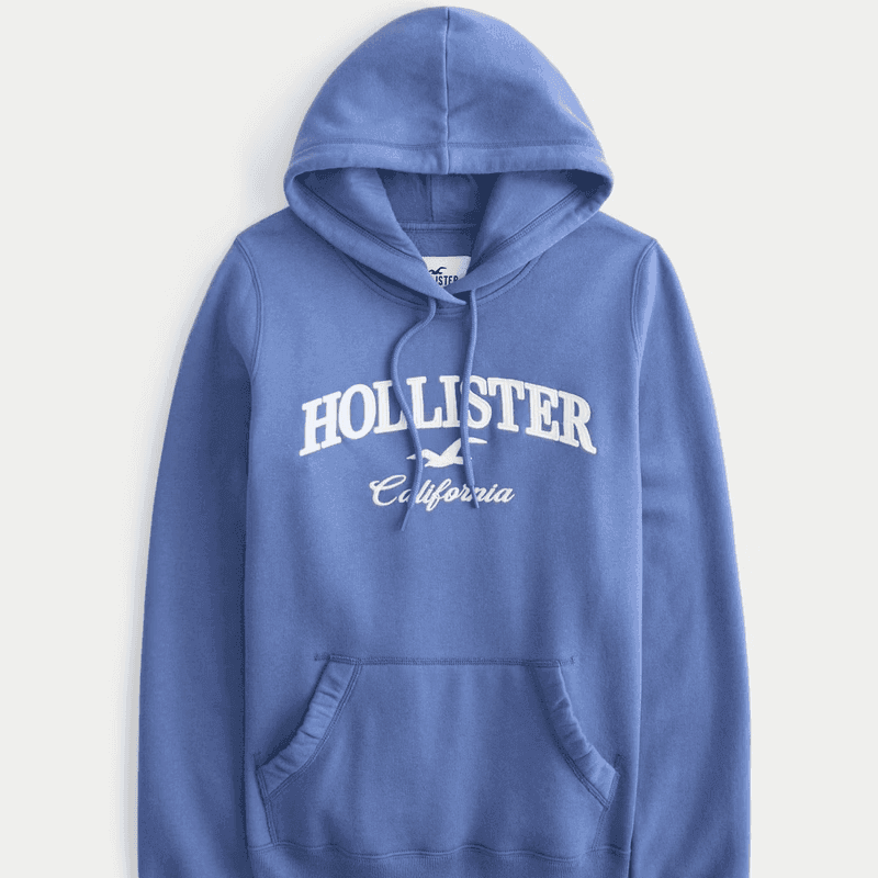 HOLLISTER - LOGO GRAPHIC HOODIE